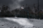 basketball-in-winter